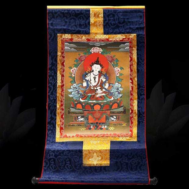 Buddha Stones Tibetan Framed Thangka Blessing Protection Decoration (Extra 30% Off | USE CODE: FS30) - image 23