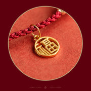 Buddha Stones 925 Sterling Silver Good Fortune Fu Character Agate Pearl Red String Braid Bracelet (Extra 30% Off | USE CODE: FS30) - image 14