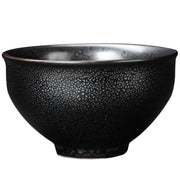 Buddha Stones Gold Leaf Chinese Jianzhan Dragon Phoenix Lotus Avalokitesvara Koi Fish Ceramic Teacup Tenmoku Kung Fu Tea Cup Bowl - image 7