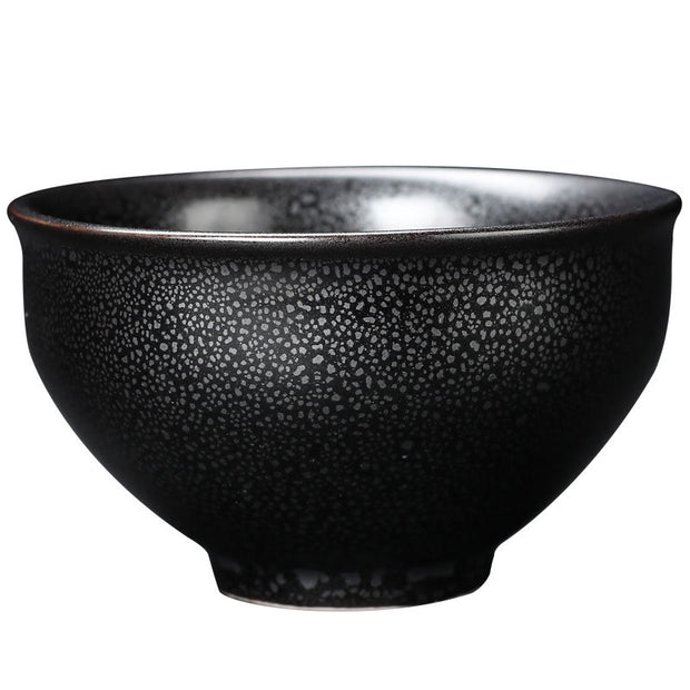 Buddha Stones Gold Leaf Chinese Jianzhan Dragon Phoenix Lotus Avalokitesvara Koi Fish Ceramic Teacup Tenmoku Kung Fu Tea Cup Bowl - image 7