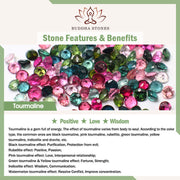 Buddha Stones Moonstone Strawberry Quartz Tourmaline PiXiu Healing Bracelet