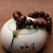 Buddha Stones Tibetan Bodhi Seed Agate Bead Luck Wealth Tassel Charm Wrist Mala (Extra 30% Off | USE CODE: FS30) - image 20