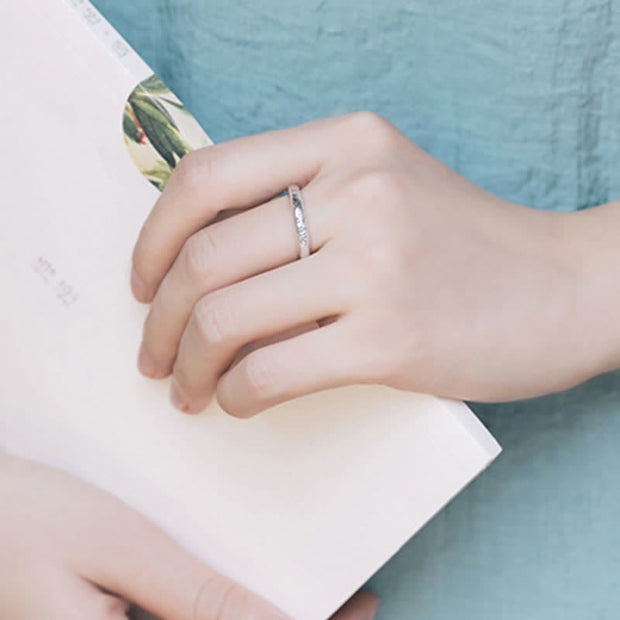 Buddha Stones 990 Sterling Silver Six True Words Om Mani Padme Hum Love Peace Ring (Extra 35% Off | USE CODE: FS35) - image 18