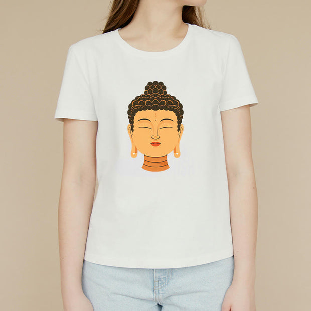 Buddha Stones Blessed Meditation Buddha Tee T-shirt T-Shirts BS 1