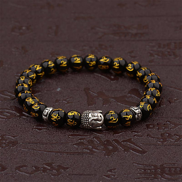 Buddha Stones Tibetan Buddha Mantra Amulet Bracelet (Extra 35% Off | USE CODE: FS35) - image 5