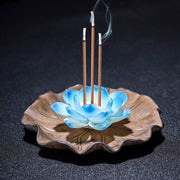 Buddha Stones Tibetan Lotus Blessing Incense Burner Decoration (Extra 30% Off | USE CODE: FS30) - 6 - image 12