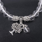 Buddha Stones Natural Gemstone Tree of Life Lucky Charm Stretch Bracelet Bracelet BS 32