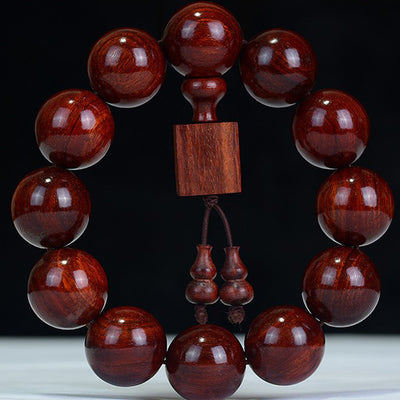 FREE Today:  Sooth and Relaxation Tibetan Small Leaf Red Sandalwood Bracelet FREE FREE 20mm*12