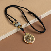 FREE Today: Wealth and Fortune 12 Chinese Zodiac Blessing Necklace Pendant