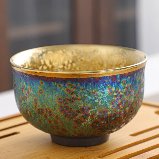 Buddha Stones Colorful Ceramic Teacup Tea Cups - 9.5cm*5.5cm*180ml - image 12
