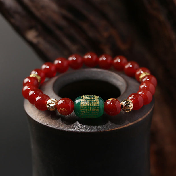 FREE Today: Tibetan Red agate Fengshui Calm Bracelet