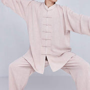 Buddha Stones Meditation Zen Prayer Spiritual Tai Chi Qigong Practice Unisex Embroidery Clothing Set (Extra 30% Off | USE CODE: FS30) - image 12