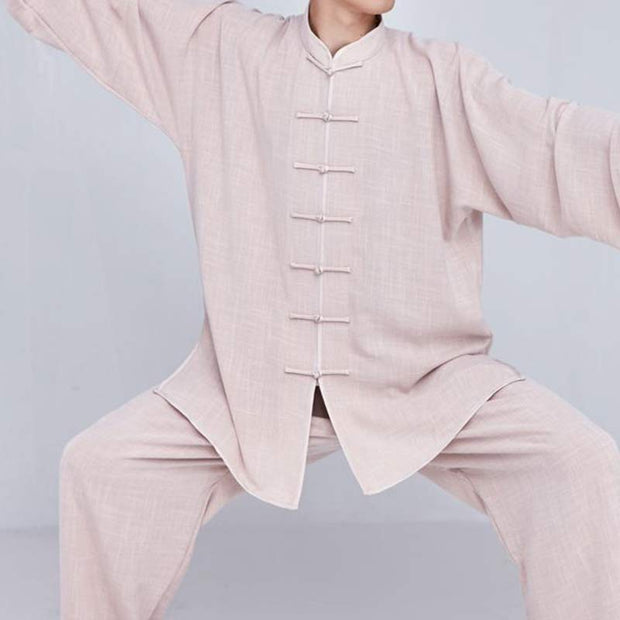 Buddha Stones Meditation Zen Prayer Spiritual Tai Chi Qigong Practice Unisex Embroidery Clothing Set (Extra 30% Off | USE CODE: FS30) - image 12