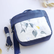 Buddha Stones Suzhou Embroidery Camellia Magnolia Peony Lotus Silk Tote Crossbody Bag Shoulder Bag Handbag 4