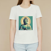 Buddha Stones Aura Green Buddha Tee T-shirt T-Shirts BS 2