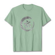 Buddha Stones OM Mantra Sanskrit Tee T-shirt T-Shirts BS PaleGreen 2XL