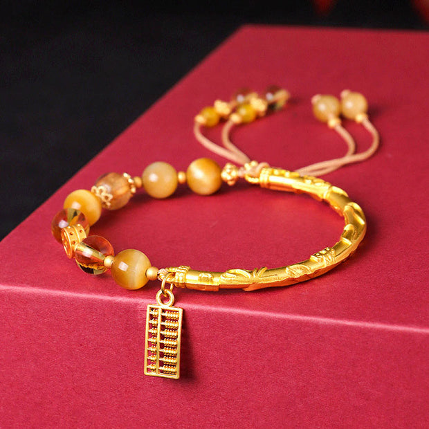 Citrin und Tigerauge