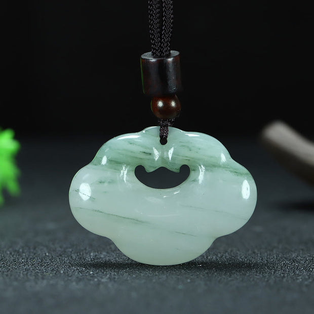 FREE Today: Blessing you with Good Luck Lock Jade Necklace