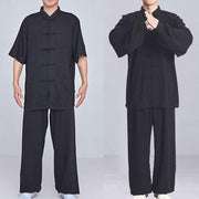 Buddha Stones Meditation Zen Prayer Spiritual Tai Chi Qigong Practice Unisex Embroidery Clothing Set (Extra 30% Off | USE CODE: FS30) - image 27