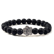 Buddha Stones “Save A Dog” Stone Bracelet - Black Matte - image 7
