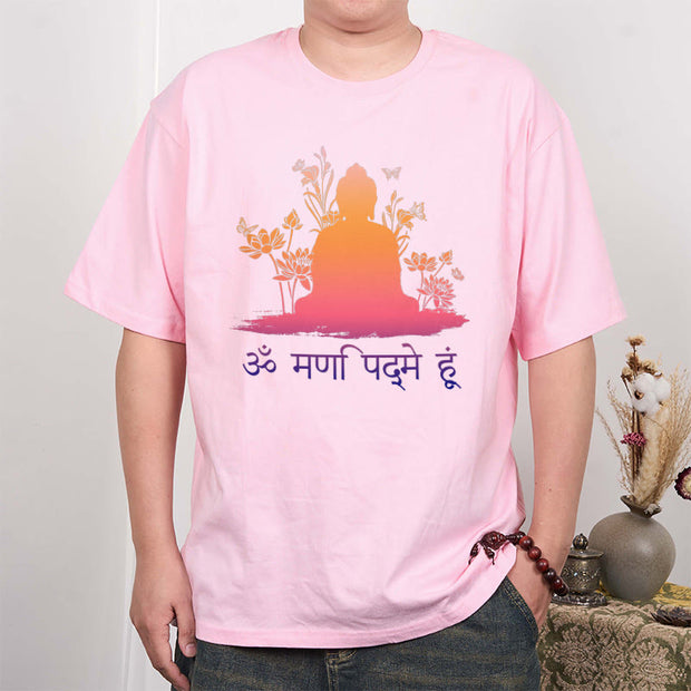 Buddha Stones Sanskrit OM NAMAH SHIVAYA Tee T-shirt T-Shirts BS 11