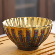 Buddha Stones Colorful Ceramic Teacup Tea Cups - 9cm*4.8cm*110ml - image 19