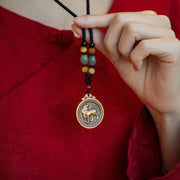 FREE Today: Wealth and Fortune 12 Chinese Zodiac Blessing Necklace Pendant