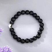 Buddha Stones 3pcs Natural White Turquoise Frosted Stone Bead Yin Yang Wealth Bracelet (Extra 35% Off | USE CODE: FS35) - image 8