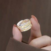 FREE Today: Auspicious Peace and Joy Tang Dynasty Flower Design Lotus Heart Sutra Ring FREE FREE 9
