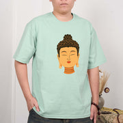 Buddha Stones Blessed Meditation Buddha Tee T-shirt T-Shirts BS 15