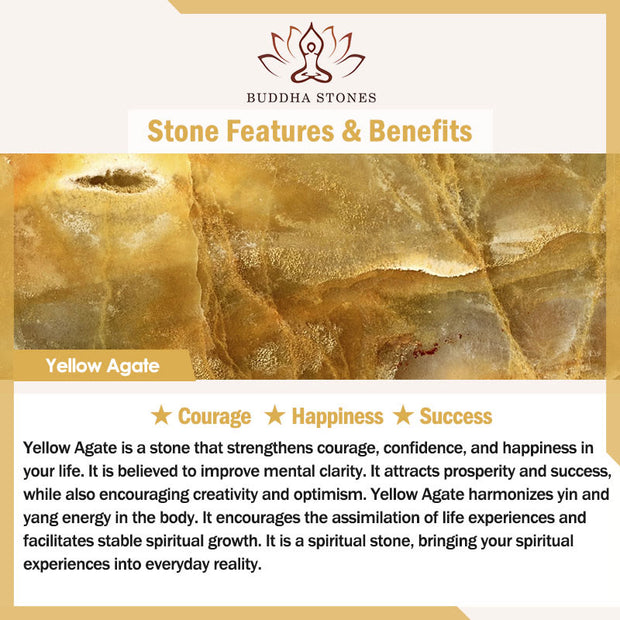 Buddha Stones Gold Swallowing Beast Family Various Agate Crystal Success Bracelet (Extra 35% Off | USE CODE: FS35) - image 11