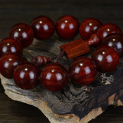 FREE Today:  Sooth and Relaxation Tibetan Small Leaf Red Sandalwood Bracelet FREE FREE 2