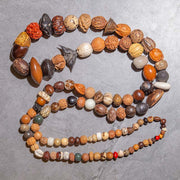 Buddha Stones 108 Mala Beads Bodhi Seed Luck Wealth Bracelet Wrist Mala Mala Bracelet BS 2