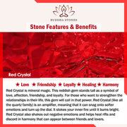 Buddhastoneshop Love Heart Birthstone Healing Energy Necklace Pendant (Extra 30% Off | USE CODE: FS30)
