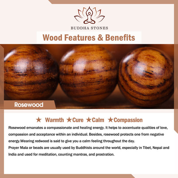 FREE Today: Warmth and Cure Tibetan Rosewood Engraving PiXiu Bracelet