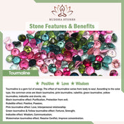 Buddha Stones Natural Tourmaline Lucky Pearl Pixiu Amber Positive Love Ring - image 5