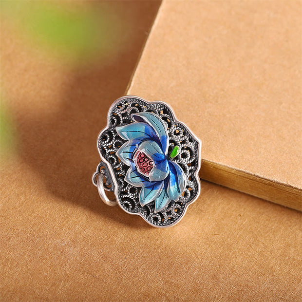 Buddha Stones Lotus Auspicious Cloud New Beginning Necklace Pendant Ring (Extra 30% Off | USE CODE: FS30) - image 17