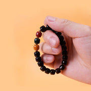 Buddha Stones Ebony Wood Rosewood Peace Balance Bracelet Bracelet BS 7