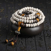 Buddha Stones Handmade Tibetan Tiger Eye Bodhi Seed Peace Bracelet Bracelet BS 1