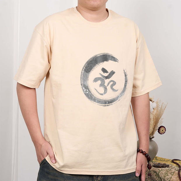Buddha Stones OM Mantra Sanskrit Tee T-shirt T-Shirts BS 7