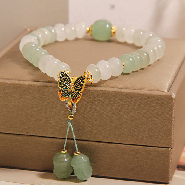 FREE Today: Bring Healing Energy Butterfly Jade Abundance Bracelet