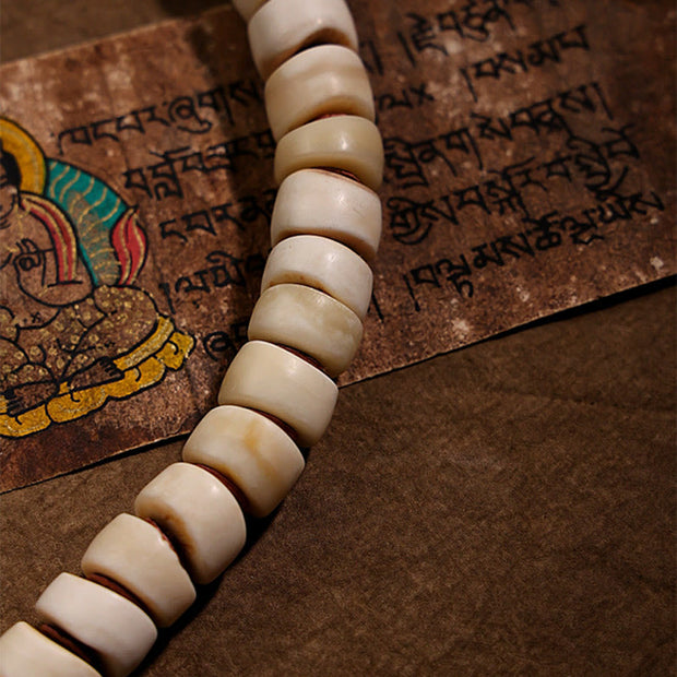 Buddha Stones Tibetan Natural Yak Bone The Lord Of The Corpse Forest Dice Chinese Zodiac Nine Palaces Eight Diagrams Strength Wrist Mala (Extra 30% Off | USE CODE: FS30) - image 8