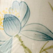 Buddha Stones Hand Painted Lotus Flower Ceramic Teacup Kung Fu Tea Cup Cup BS 4