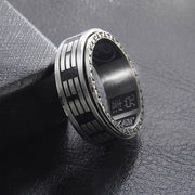 FREE Today: Balance and Harmony Bagua Yin Yang Titanium Steel Rotatable Ring FREE FREE 14