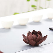 Buddha Stones Tibetan Lotus Positive Peace Incense Burner Decoration Incense Burner BS 7
