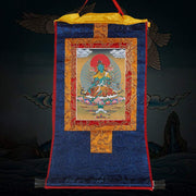 Buddha Stones Tibetan Framed Thangka Blessing Protection Decoration (Extra 30% Off | USE CODE: FS30) - image 13