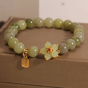 FREE Today: Success Jade Flower Fu Lucky Bracelet