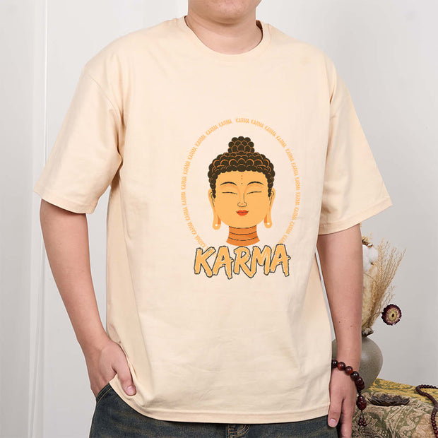 Buddha Stones Karma Buddha Tee T-shirt T-Shirts BS 17