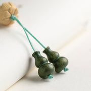 Buddha Stones 108 Mala Beads Green Sandalwood Boxwood Lotus Positive Bracelet (Extra 35% Off | USE CODE: FS35) - image 17