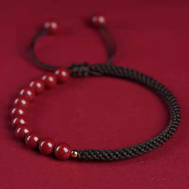 Buddha Stones Natural Cinnabar King Kong Knot Blessing String Bracelet (Extra 35% Off | USE CODE: FS35) - image 17